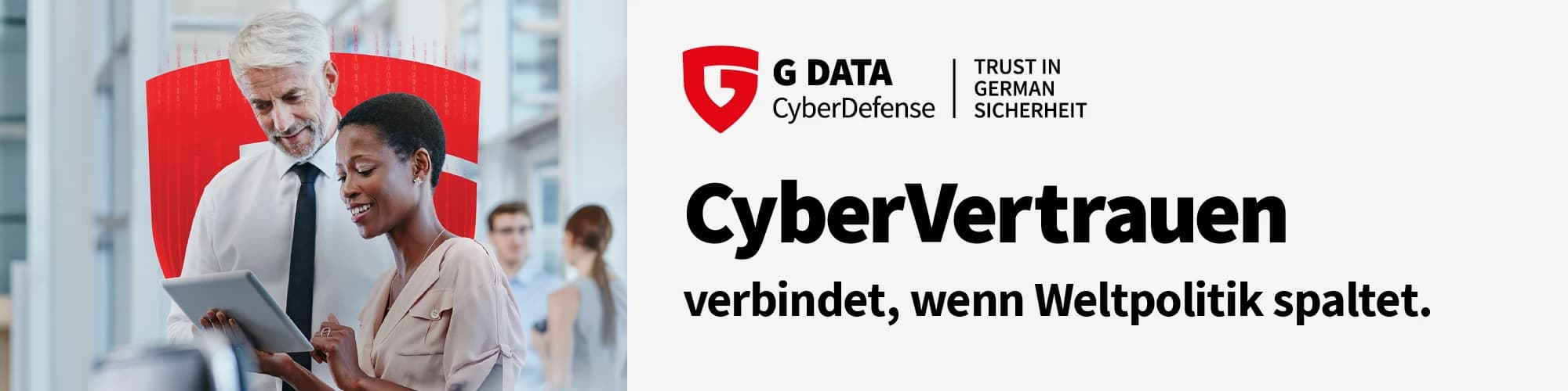 G DATA CyberVertrauen Banner G DATA CyberVertrauen Banner