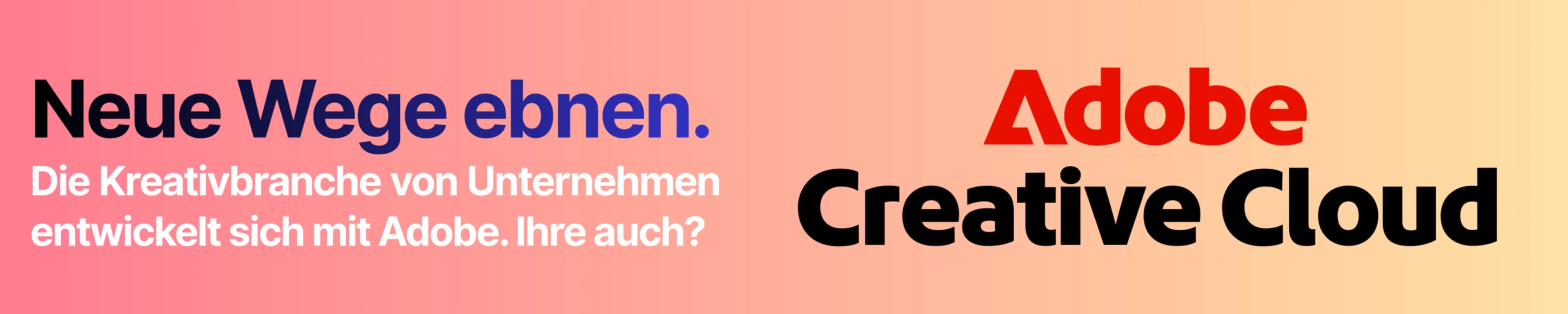 Adobe Creative Cloud Banner Adobe Creative Cloud Banner