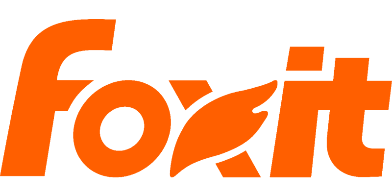 Logo von Foxit Logo von Foxit