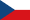 Tschechische Nationalflagge