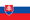 Nationalflagge der Slowakei